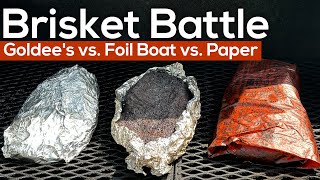 Brisket Wrap Test Comparison | Foil Boat vs Paper vs Goldee's Hold