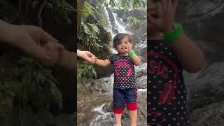 Katika waterfalls at Araku🥰🥰🥰….like#share#subscribe #cutie pie#baby # e