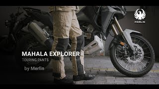 Merlin Mahala D3O Explorer Motorcycle Textile Pants