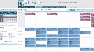 eSchedule Tutorial - Scheduling Views