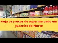 Preços de supermercado em Juazeiro do Norte