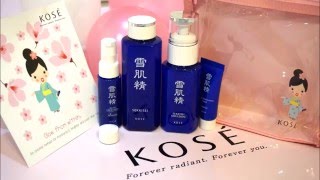 Kose Sekkisei Trial Kit Review