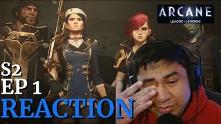 ARCANE IS SO BACK | Arcane Season 2 Episode 1 Reaction