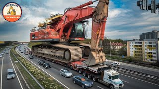 Extreme Dangerous Oversize Load Transport |Massive Heavy Equipment in Action