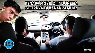 Ternyata Beginilah Asal Mula Kenapa Setir Mobil di Indonesia di Taruh di Sebelah Kanan!