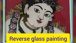 Reverse glass paintings