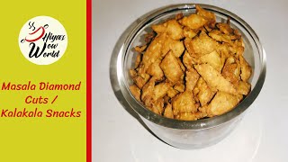 Masala Diamond Cuts in tamil | Diamond Chips Tamil | Kalakala recipe in Tamil | Snacks recipe tamil