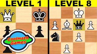 Playing the COOL MATH GAMES CHESS Engine until I LOSE!