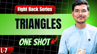 🔥 Triangles Class 10 | Complete Chapter Explained | Maths Chapter 6  #fightbackseries🔥