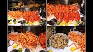 銅鑼灣柏寧酒店 Playt  BUFFET 自助餐 龍蝦生蠔煎鵝肝 任食 黑松露意粉 刺身壽司 燒牛肉  日式串燒 中西美食