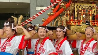 ギャル神輿　天神祭り　２０２３年　肩合わせ　③　#天神祭り　#matsuri  #mikoshi　#ギャル