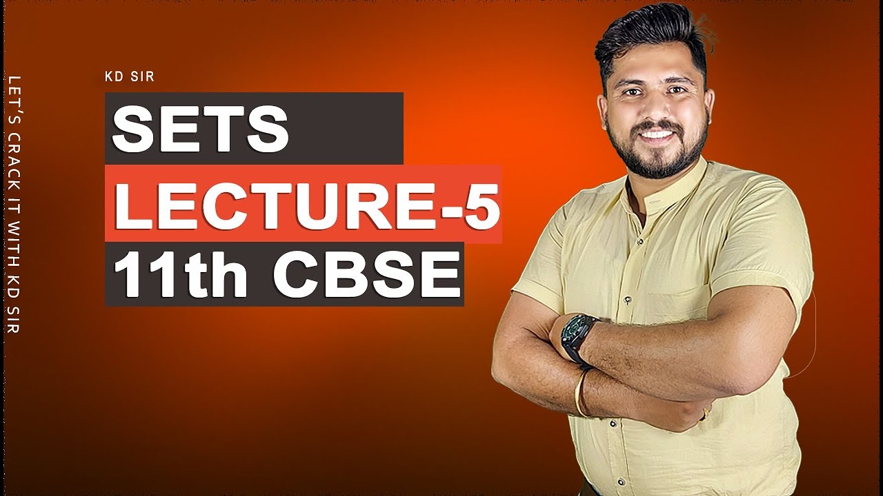 Sets| Cbse Class 11th | Chapter-1 | Lecture-1 - YouTube