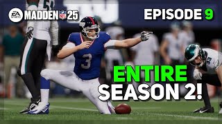 an ENTIRE season of madden 25 superstar mode (Ep 9)