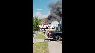 Two dead after a plane crashes into Ohio home