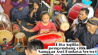 PENGENDANG CILIK TOP VIRAL . SANGGAR ASRI BUDAYA . EBEG BANYUMASAN . DITA AQILLA