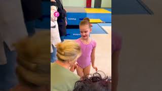 Girl's Heartwarming Gesture with a Gold Medal #shorts