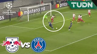 ¡No anda fino! Mbappé no pudo sentenciar | RB Leipzig 1-1 PSG | Champions League 21/22 - J4 | TUDN