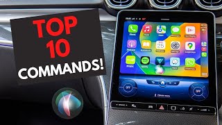 TOP 10 SIRI Apple CarPlay Commands!