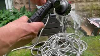 Stainless Steel Garden Hose - Light and Easy to Manage - Hope it Lasts!