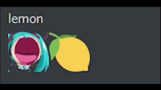 hatsune miku eats a lemon and dies