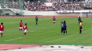 第92回天皇杯２回戦 ガンバ大阪×関西大学 - ３点目ゴール後...