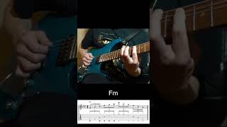 【TAB譜】Sweep Picking Tips　スイープピッキングのコツ　フランク・ギャンバレのピッキング方法　Frank Gambale Style　Guitar Lesson　#shorts