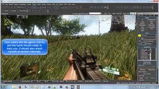 CRYENGINE tutorial - A custom turret gun