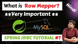 Row Mapper Concept | Fetching data using Spring JDBC
