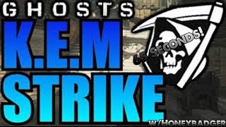 Fast 65 Second "KEM STRIKE" w/Honeybadger! ( Call of Duty Ghosts)