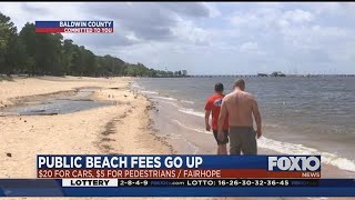 Fairhope approves beach fee increase