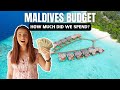 Conrad Maldives Price Breakdown //  Maldives trip cost from USA