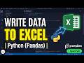 How to Write Data to Excel in Python (using Pandas)