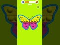 WOW COLOR CUTE BUTTERFLY #popit #popitsatisfying