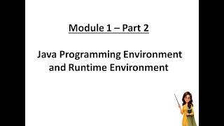 JAVA MODULE 1-PART 2
