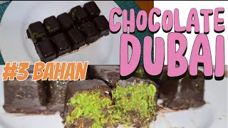 COKLAT DUBAI VIRAL CUMA 3 BAHAN #chocolate #dubai #viralvideo #recipe