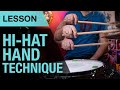 How to play hi-hat faster | Hand Technique | Drum Lesson | Thomann