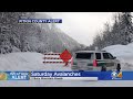 Two Saturday Avalanches Close Some High Country Roads