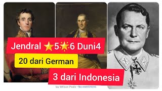 JENDERAL BINTANG 5 & 6  Di DUNIA, 20 dari Jerman, hanya 3 dari INDONESIA !