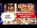 BUFFALO GOLD JACKPOT HANDPAY @ GRATON CASINO