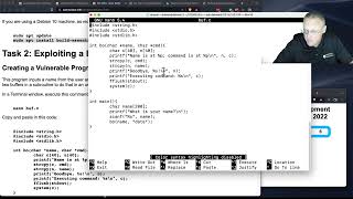 ED 201 Linux Buffer OVerflow