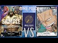 Rob Lucci vs. Smoker - One Piece Card Game