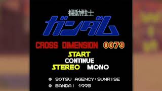 [BGM] [SFC] 機動戦士ガンダム CROSS DIMENSION 0079 [mobile suit gundam cross dimension 0079]