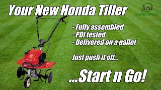 Honda Tillers with Start 'n' Go