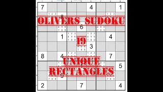 19 Sudoku Unique Rectangles