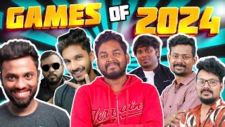 GAME REWIND 2024! Best Games of 2024 by Tamil Youtubers! #mrkk