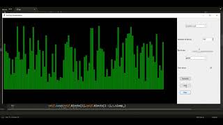 Sorting Visualizer with Python tkinter