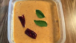 Pachi Senagapappu Chutney / Bengal Gram Dal Chutney for Dosa / Rice