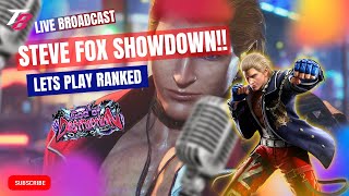 🔴LIVE | Tekken 8 Thursday night stream | Rank matches | Steve fox high level gameplay