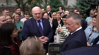 Лукашенко в Иркутске: С Путиным созвонился! Заказали! // Общение с людьми! Июнь, 2024