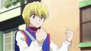 Kurapika shows coin trick